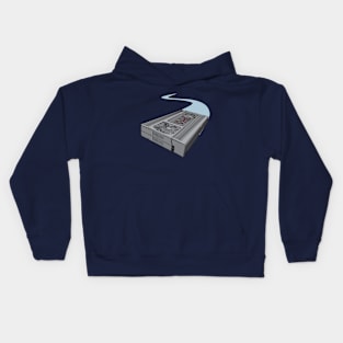 Flying VHS Tape Kids Hoodie